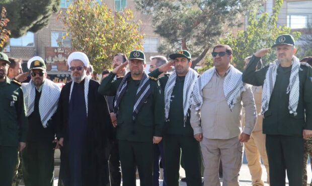 گردهمایی باشکوه رزمندگان منطقه رودبار درشبستان آستان مقدس امامزاده محمد دیباج + ویدیو