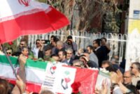 تشییع پیکر شهید مدافع امنیت در شاهرود