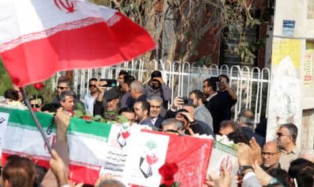 تشییع پیکر شهید مدافع امنیت در شاهرود تشییع پیکر شهید مدافع امنیت در شاهرود