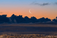 هلال ماه رمضان امسال را با چشم غیرمسلح ببینید