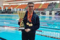 امید کامروا، شنای کشور را فتح کرد