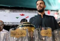دانشجویان عراقی مقیم دامغان با برپایی موکب، همبستگی خود را با ملت ایران به نمایش گذاشتند