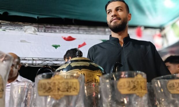 دانشجویان عراقی مقیم دامغان با برپایی موکب، همبستگی خود را با ملت ایران به نمایش گذاشتند