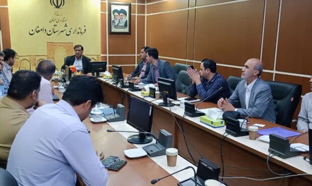 برگزاری جلسه شورای مسکن شهرستان دامغان به ریاست فرماندار