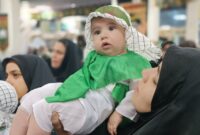 داغ شش‌ماهه کربلا دوباره زنده شد؛ اشک و ارادت در همایش شیرخوارگان حسینی