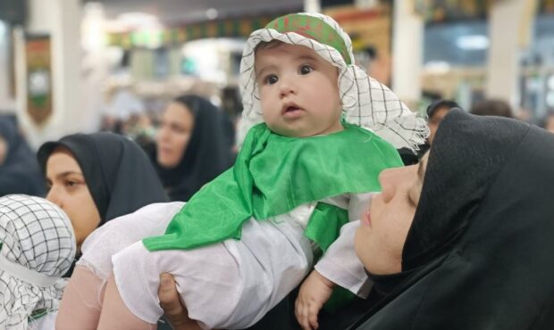 داغ شش‌ماهه کربلا دوباره زنده شد؛ اشک و ارادت در همایش شیرخوارگان حسینی