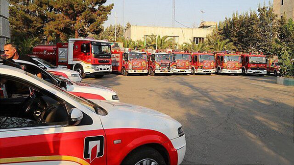 ۶۰۰۰ آتشنشان ۲۴ ساعته در اطراف مصلی خدمت میکنند ۶۰۰۰ آتشنشان ۲۴ ساعته در اطراف مصلی خدمت میکنند