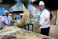 آدرس ۴۴۹۳ نانوایی شهر تهران برای زائران مراسم وداع و تشییع