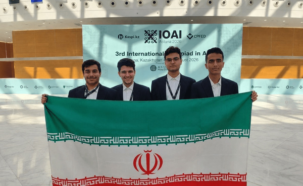 کسب مدالهای رنگین توسط تیم ایران در المپیاد جهانی هوش مصنوعی کسب مدالهای رنگین توسط تیم ایران در المپیاد جهانی هوش مصنوعی