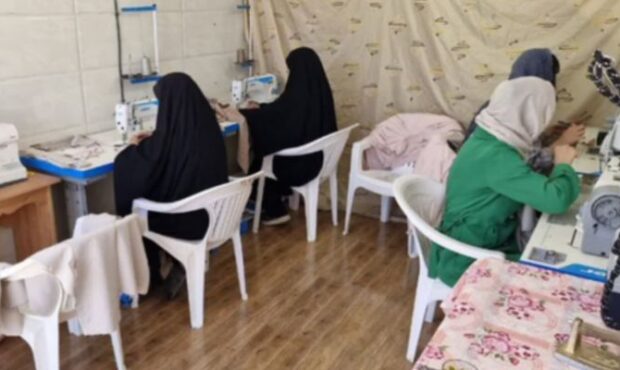 کارگاهی که در جنگ از حرکت نایستاد